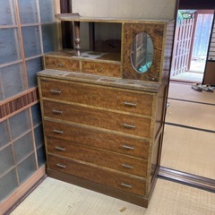 【無料0円】昭和レトロな古民家家具、タンス