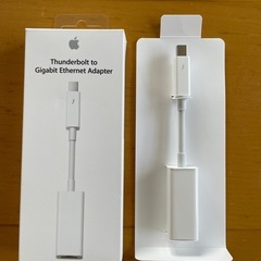 【値下げしました】【未使用】Apple純正　イーサネットアダプタ...