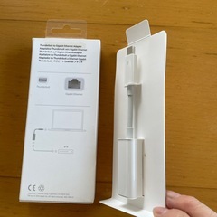 【未使用】Apple純正　イーサネットアダプター　サンダーボルトの画像
