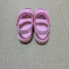 子ども用クロックス　C13(約19cm)の画像