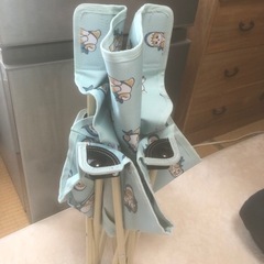 モフサンド　折りたたみイス　サメにゃんの画像