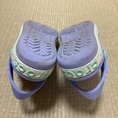 子ども用クロックス　C13(約19cm)の画像