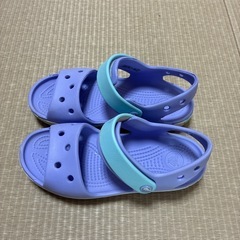 子ども用クロックス　C13(約19cm)の画像