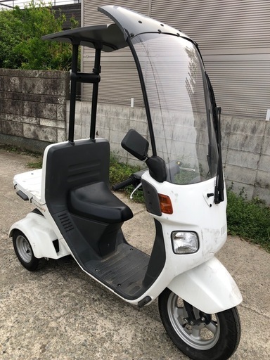 ホンダジャイロキャノピー4サイクル書類付部品取り、レストアベース車 