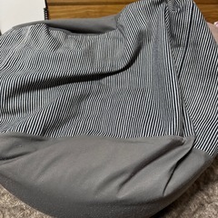 無印ビーズクッション小