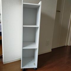 キャスター付きカラーボックス 収納棚