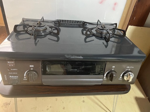 ジモティ来店特価！！】ガステーブル パロマ IC-S37K-L 2021 J-21011143