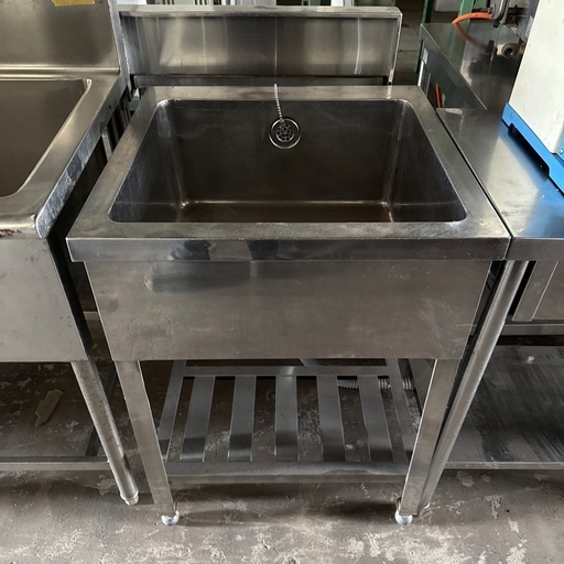 一槽シンク 1槽シンク 600×600×820mm 現状