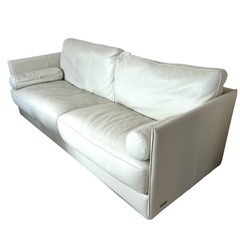 INCANTO イタリア製ソファ アイボリーホワイト レザー