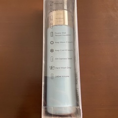 お値下げ！【新品未使用】水筒　PAO THERMO MUG SLIM 水筒  240mlの画像