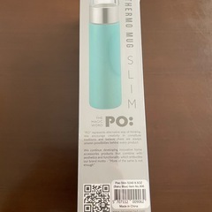 お値下げ！【新品未使用】水筒　PAO THERMO MUG SLIM 水筒  240mlの画像