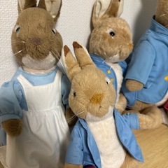 ピーターラビット　ぬいぐるみ　5体の画像
