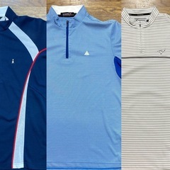 ゴルフウェア　3点セット　半袖　メンズL