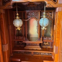 仏壇　魂抜き済み　美品の画像