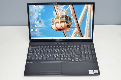 富士通】AH53 高速i7 SSD512GB 16GB ブラック ノートPC LIFEBOOK 2018