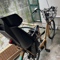電動自転車 子供乗せ付き