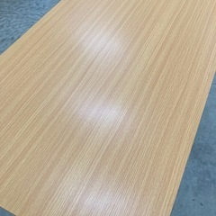 【kj157】美品 横幅120cm ダイニングテーブル ナチュラル　シンプル 食卓テーブル　検)一人暮らし　ファミリー　冷蔵庫　洗濯機　オフィス　事務　テーブル　ラック　収納　家具　ソファ　キッチンの画像