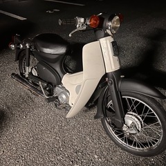 スーパーカブ　c50 鉄カブ　マットブラック　ノーマル