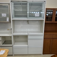 松田家具 レンジボード ※はがれあり TJ12050