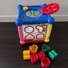 知育ブロックはめ　