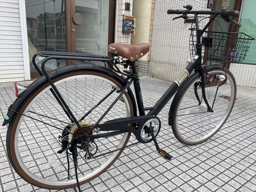 27インチ自転車】美品❗️使用少ない❗️マルイシ製 6段変速 LEDオート 