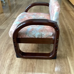 思いやりレトロ座椅子【町田市再生家具】250515の画像