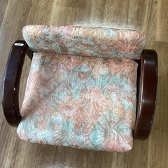 思いやりレトロ座椅子【町田市再生家具】250515の画像