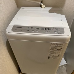 パナソニック洗濯機　 NA-F60B13
