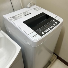 ハイセンス 全自動 洗濯機の画像