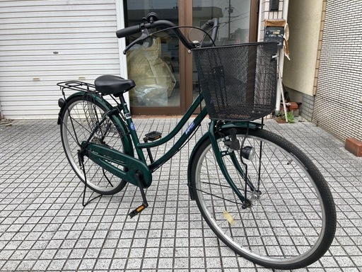 26インチ自転車】変速なし 前後タイヤ新品❗️若林自転車 浜大津店 