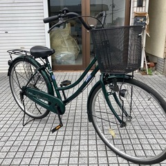 【26インチ自転車】変速なし　前後タイヤ新品❗️若林自転車　浜大津店　SALE中❗️の画像