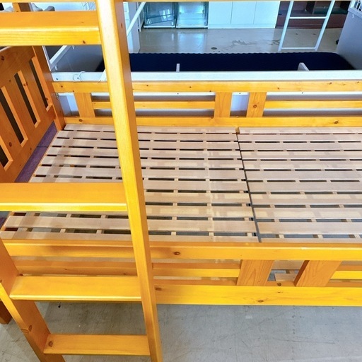 木製 2段ベッド すのこ シンプル 子供
