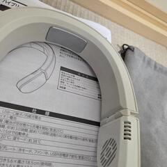 tempo ハイブリッドネックファン PCFW-01B ホワイト　冷温の画像