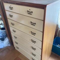 昭和レトロな可愛いタンス　さしあげますの画像