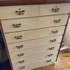 昭和レトロな可愛いタンス　さしあげますの画像