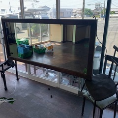 大きな鏡　業務用　美容室の画像