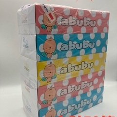 お買い得！合計50箱 10パック（1パック 5箱入 200組）あぶぶabubu ふんわりやわらか ボックスティッシュ 箱ティッシュ　ココカラファインの画像