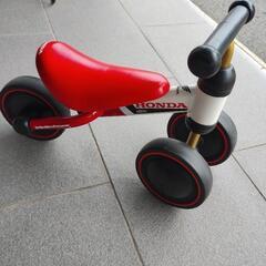 Dバイク 幼児バイク サイクル 三輪車★ホンダ  赤白