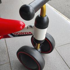 Dバイク 幼児バイク サイクル 三輪車★ホンダ  赤白の画像