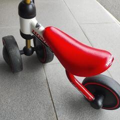 Dバイク 幼児バイク サイクル 三輪車★ホンダ  赤白の画像