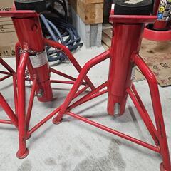 リキマエダ　5ton RD-500 リジッドラック（馬ジャッキ）4本セットの画像
