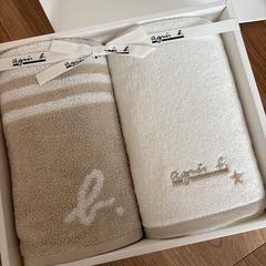 フェイスタオル　アニエスベー新品未使用