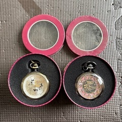 ミッキー＆ミニー 懐中時計