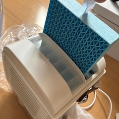 アイスエアキューブ　冷風扇　ICE AIR CUBE 扇風機　涼しい　エアコンがわり　LEDライトスイッチの画像