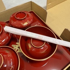 【1度のみ使用】お食い初めセット　美品　の画像