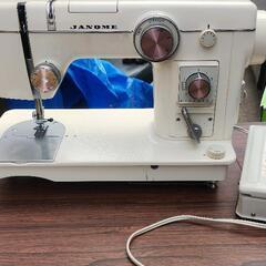 JANOME ミシン MODEL802 キャビネット、イス付き ...