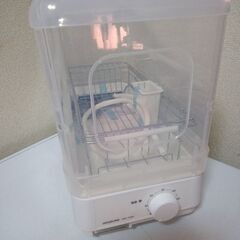未使用2024年製コイズミ 食器乾燥機 折り畳コンパクト KDE-7500/Wの画像