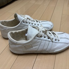 マカロニアン maccheronian メンズ シューズ 白 (ルーマニア製)【恵比寿にてお渡し】　の画像