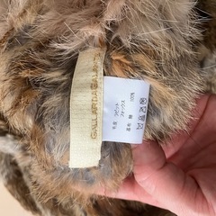 リアルファー　マフラー　ラビット　フォックスの画像