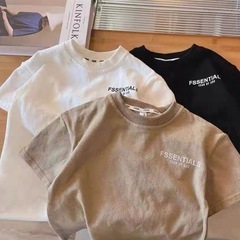 新品　ベージュ　Tシャツ　90 140　ありますの画像